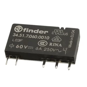 403182300000 - MINI RELE 1 CONTATTO 220V~ AC 40.31.8.230.0000 1 contatto  10a - FINDER