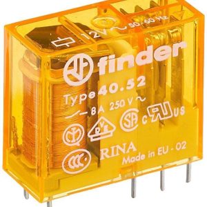 40.52.8.012.0000 RELE FINDER MINI 2 CONTACTO CONMUTADO 8A 12VAC