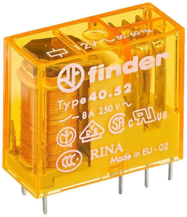 40.52.8.110.0000 RELE FINDER MINI 2 CONTACTO CONMUTADO 8A 110VAC