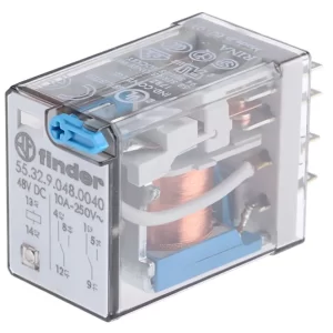 55.32.9.048.0040 Rele Industrial 2 Contactos Conmutados 10A 48VCC